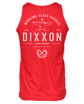 White Tradition Badge Tank - Red