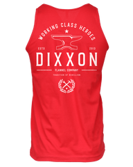 White Tradition Badge Tank - Red