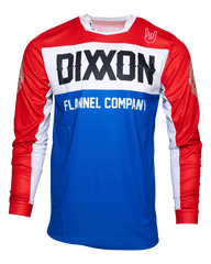 Badge Off-Road / MX Jersey - Red, White, & Blue