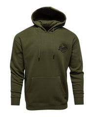 Black MFG Pullover Hoodie - O.D. Green