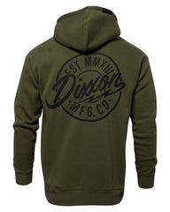 Black MFG Pullover Hoodie - O.D. Green
