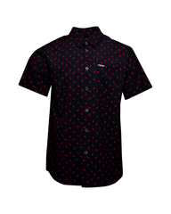 Bolt Party Shirt - Black & Red
