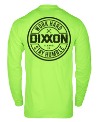 Corpo Hi Vis Long Sleeve T-Shirt - Safety Green