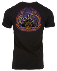 Fire Crest T-Shirt - Black