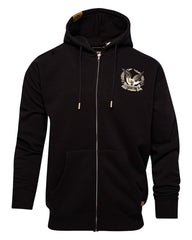 Freedom Zip Up Hoodie - Black