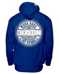 Gray Corpo Zip Up - Blue