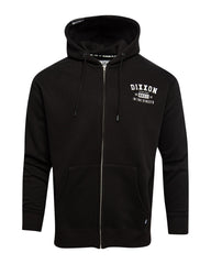 In the Streets Zip Up Hoodie - Black & White