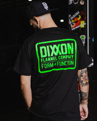 Lime Green Classic T-Shirt - Black