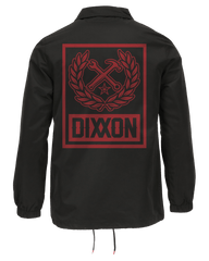 Red Box Crest Coaches Jacket - Black
