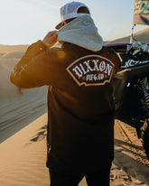 White & Gold Salty Patch Coaches Jacket - Black