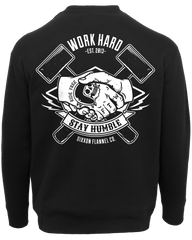 White Hammers Crewneck Sweatshirt - Black