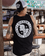 White Stars Tank - Black