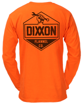 Working Class Hi Vis Long Sleeve T-Shirt - Safety Orange