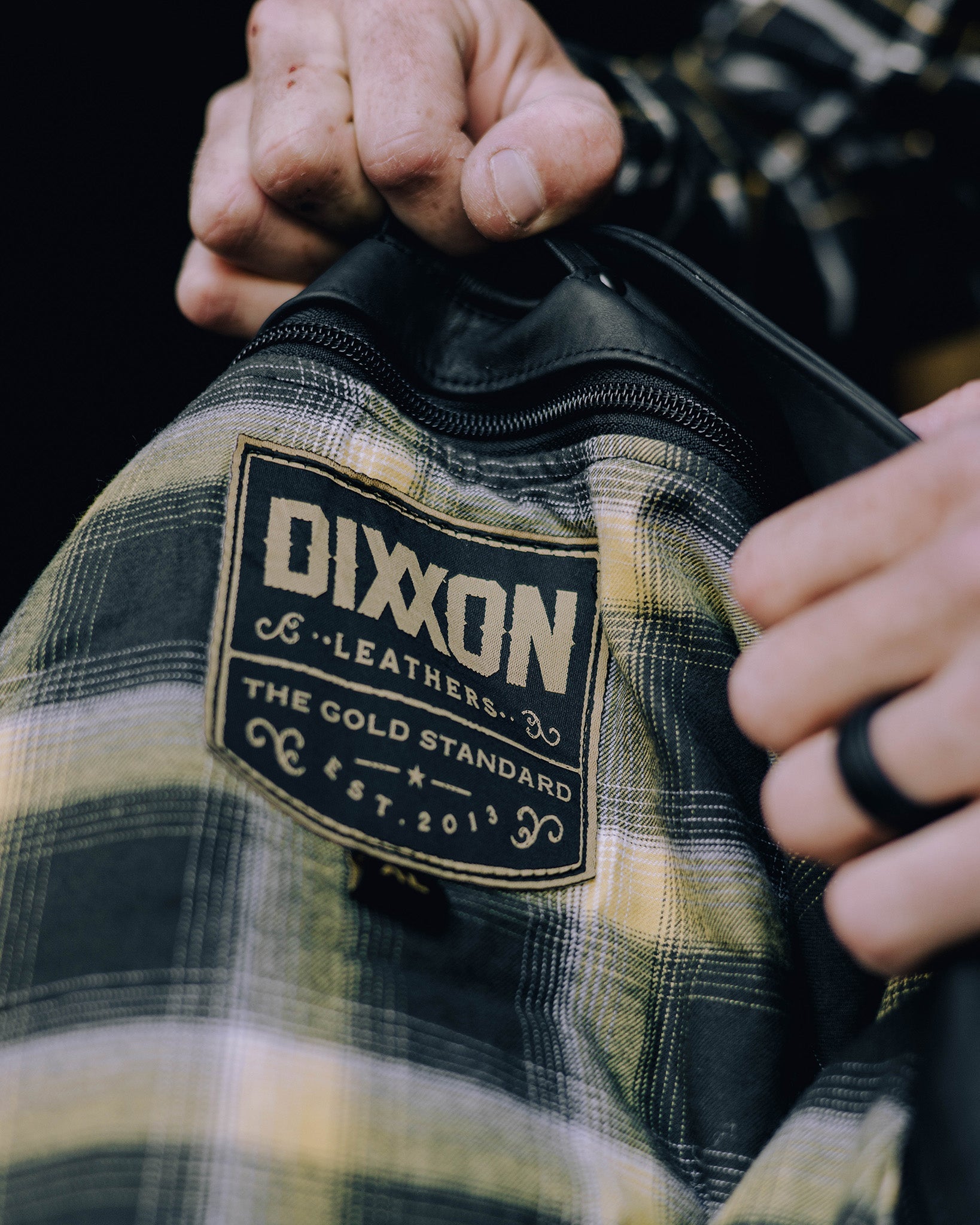 Hudson Leather Jacket - Black