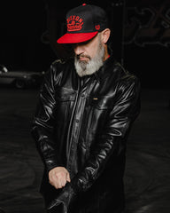 Bishop Leather Shirt