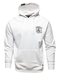 Black Maria Pullover Hoodie - White