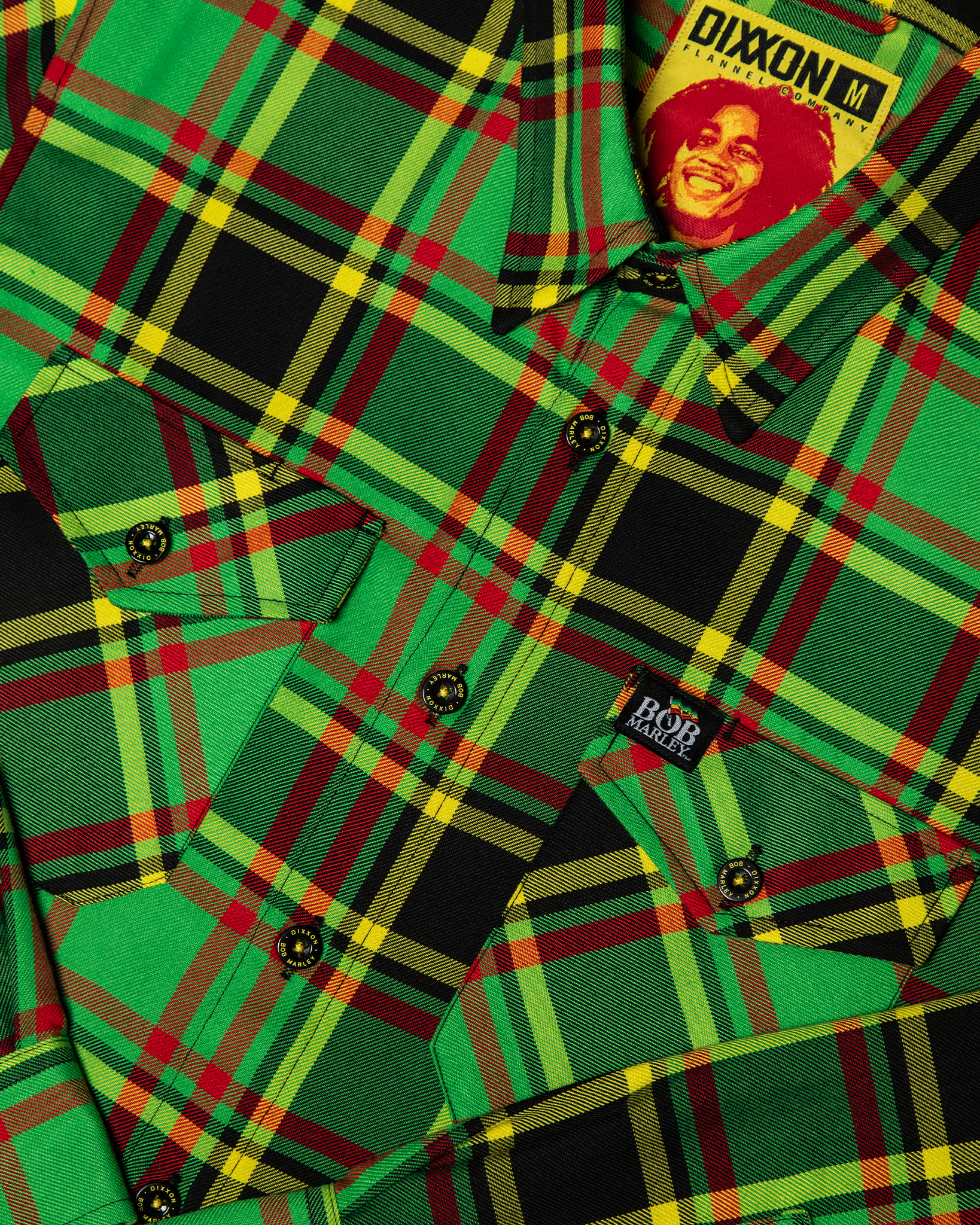 Bob Marley 2026 Flannel