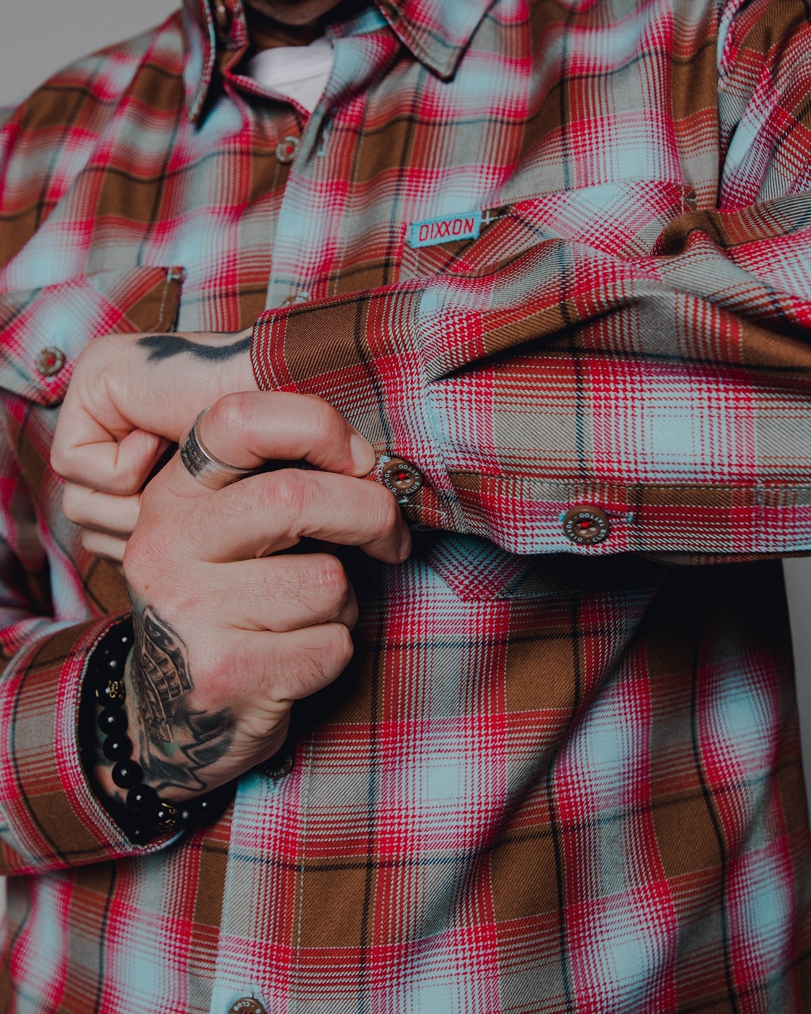 Club Tattoo Snake & Eagle Flannel