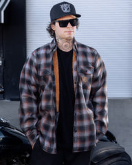 Copperline Sherpa Lined Flannel Jacket