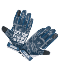 Corpo Moto Gloves - Navy & White