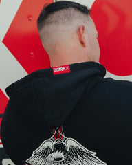 Eagle Eye Zip Up - Black