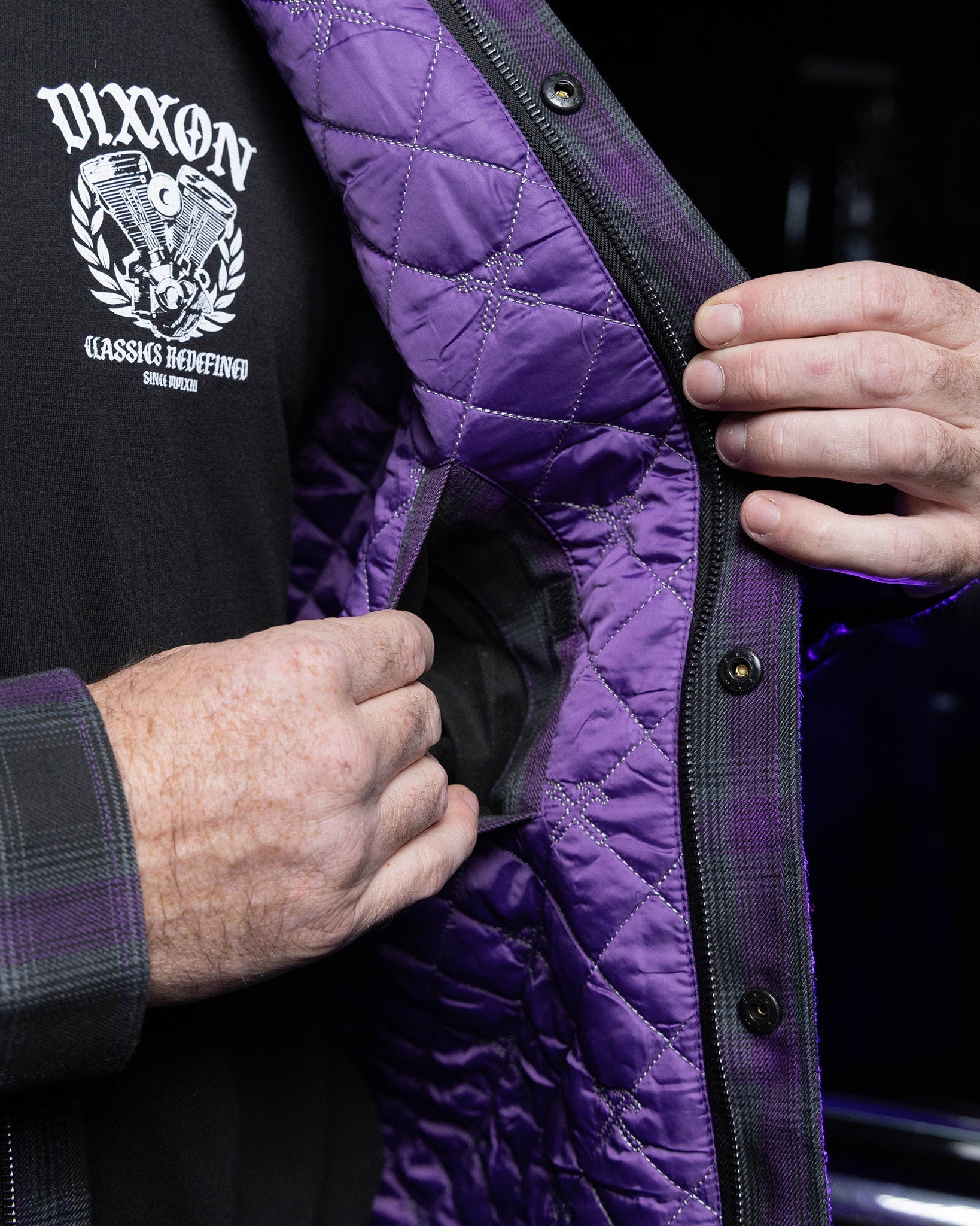 Forum Quilted Flannel Jacket