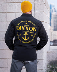 Gold Tradition of Rebellion Coaches Jacket - Black