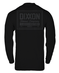 Gray Billboard Long Sleeve T-Shirt - Black