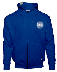 Gray Corpo Zip Up - Blue