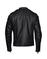 Hudson Leather Jacket - Black