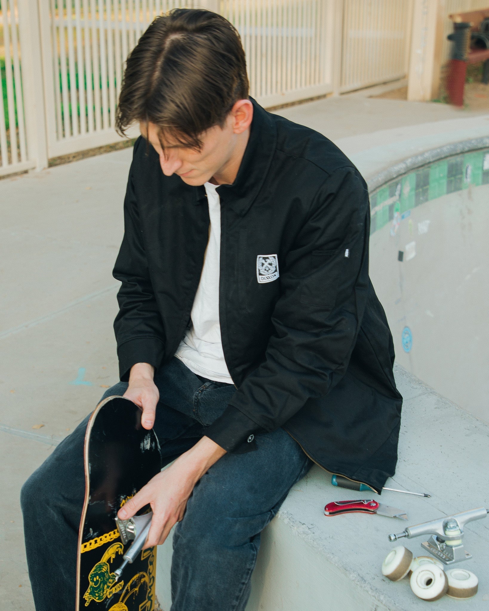 Kennedy Lined Jacket - Black