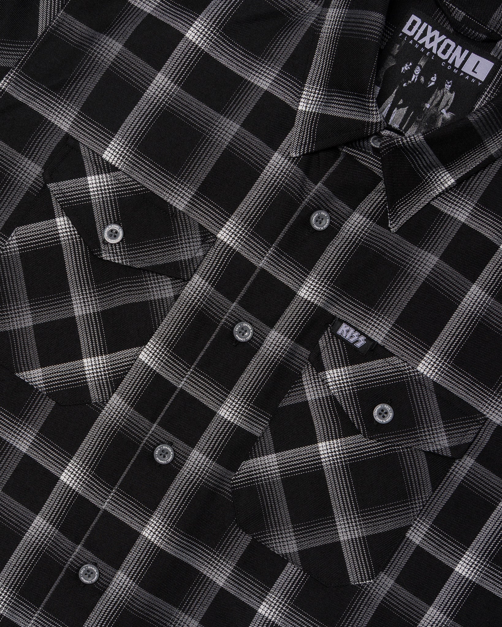 KISS Dressed To Kill Flannel