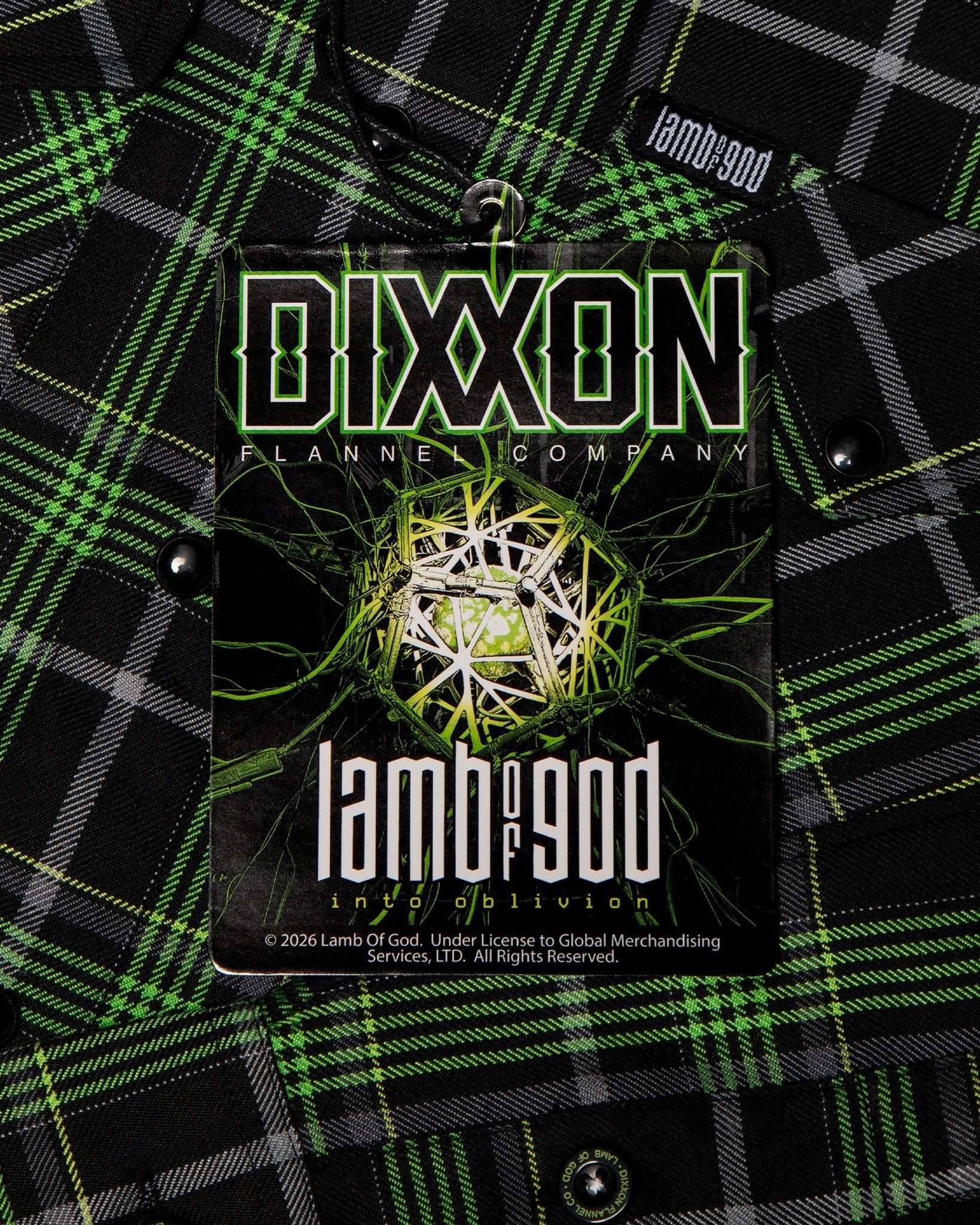 Lamb of God 2026 Flannel