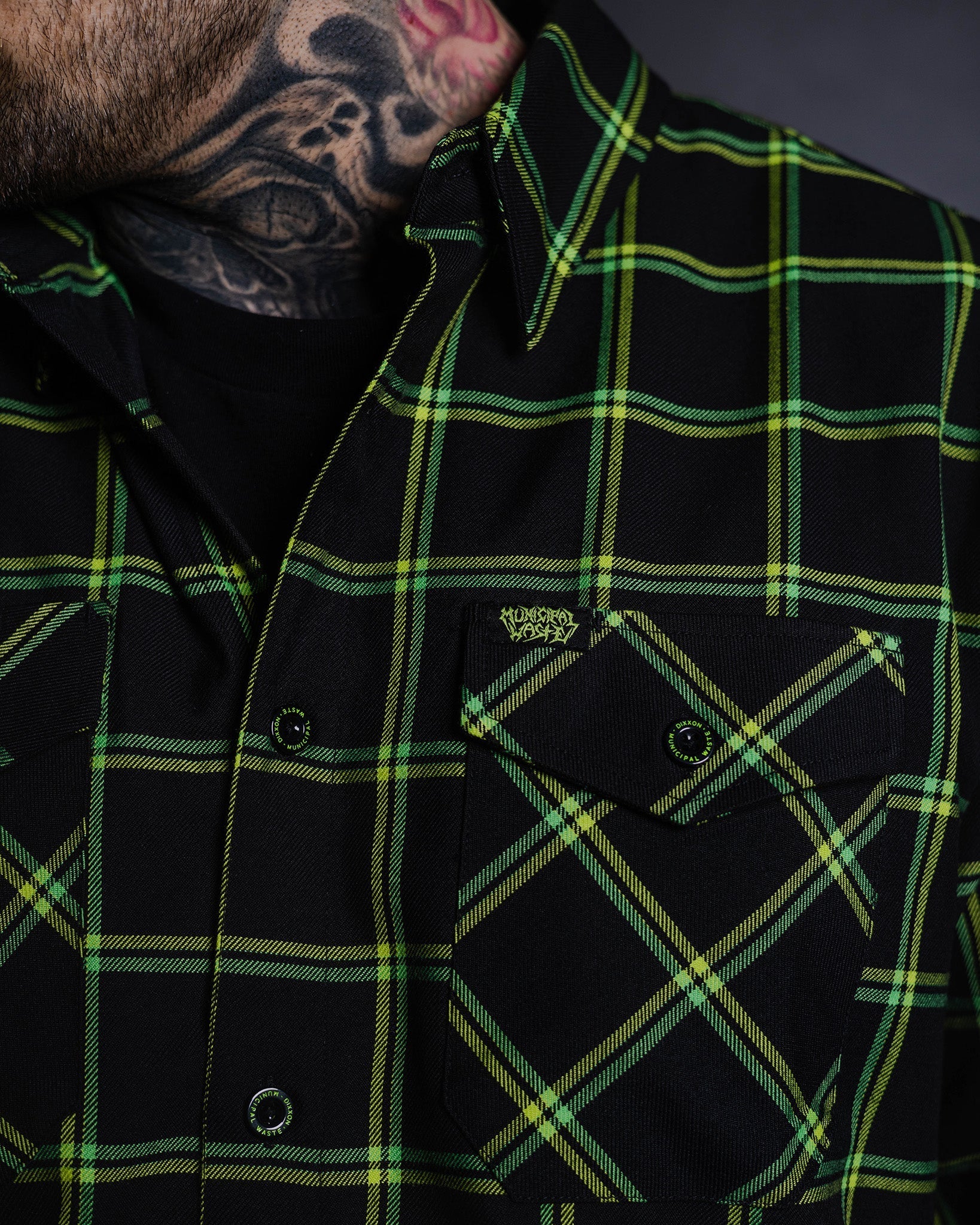 Municipal Waste Flannel
