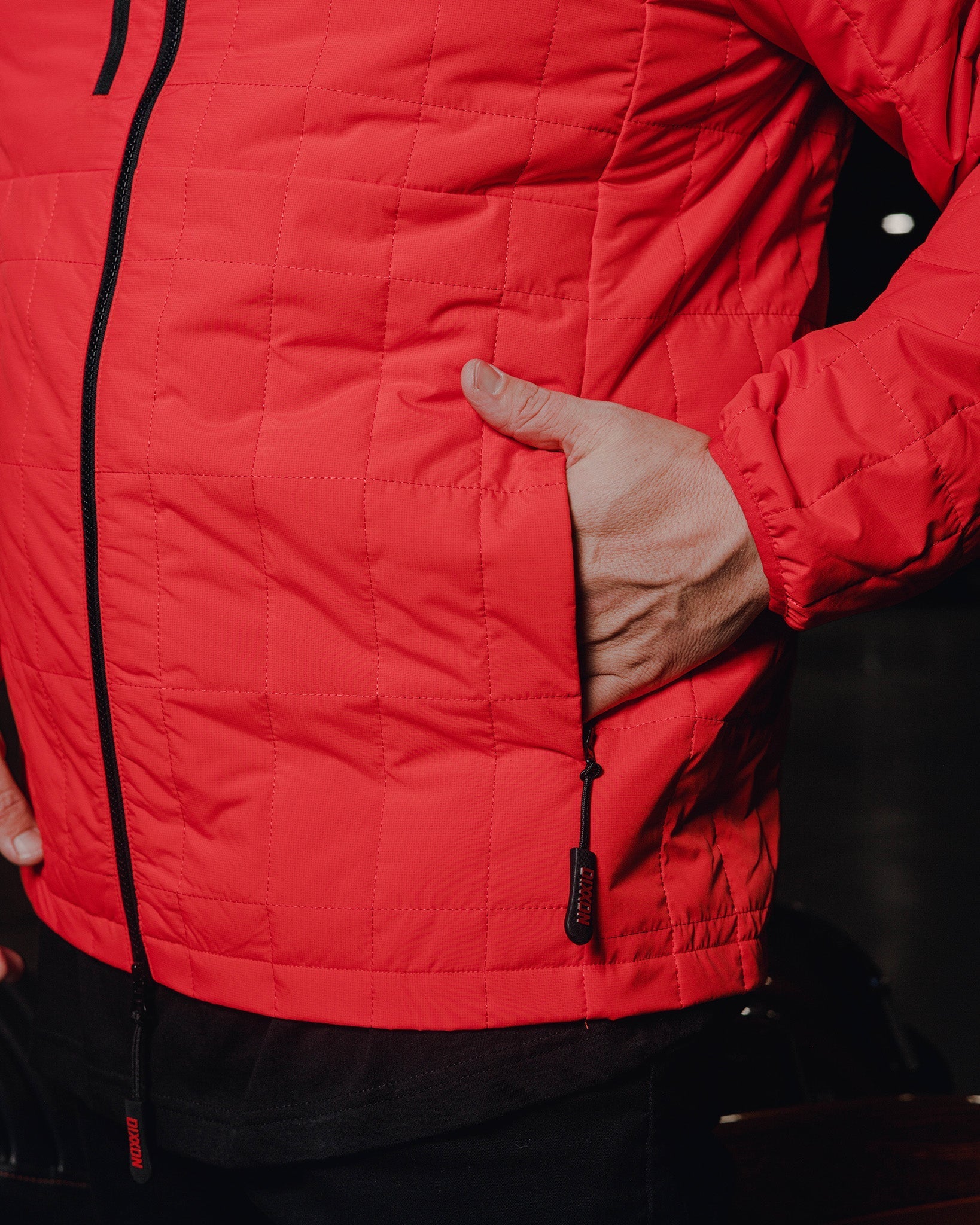 Nomad Puffer Jacket - Red