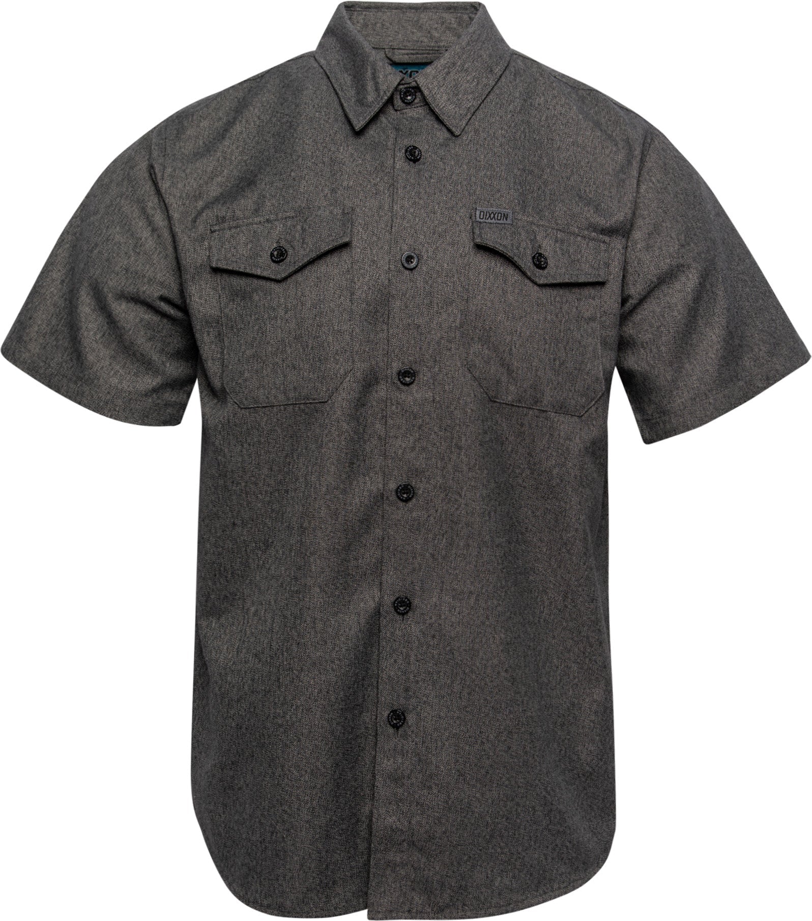 Obsidian Short Sleeve Flannel