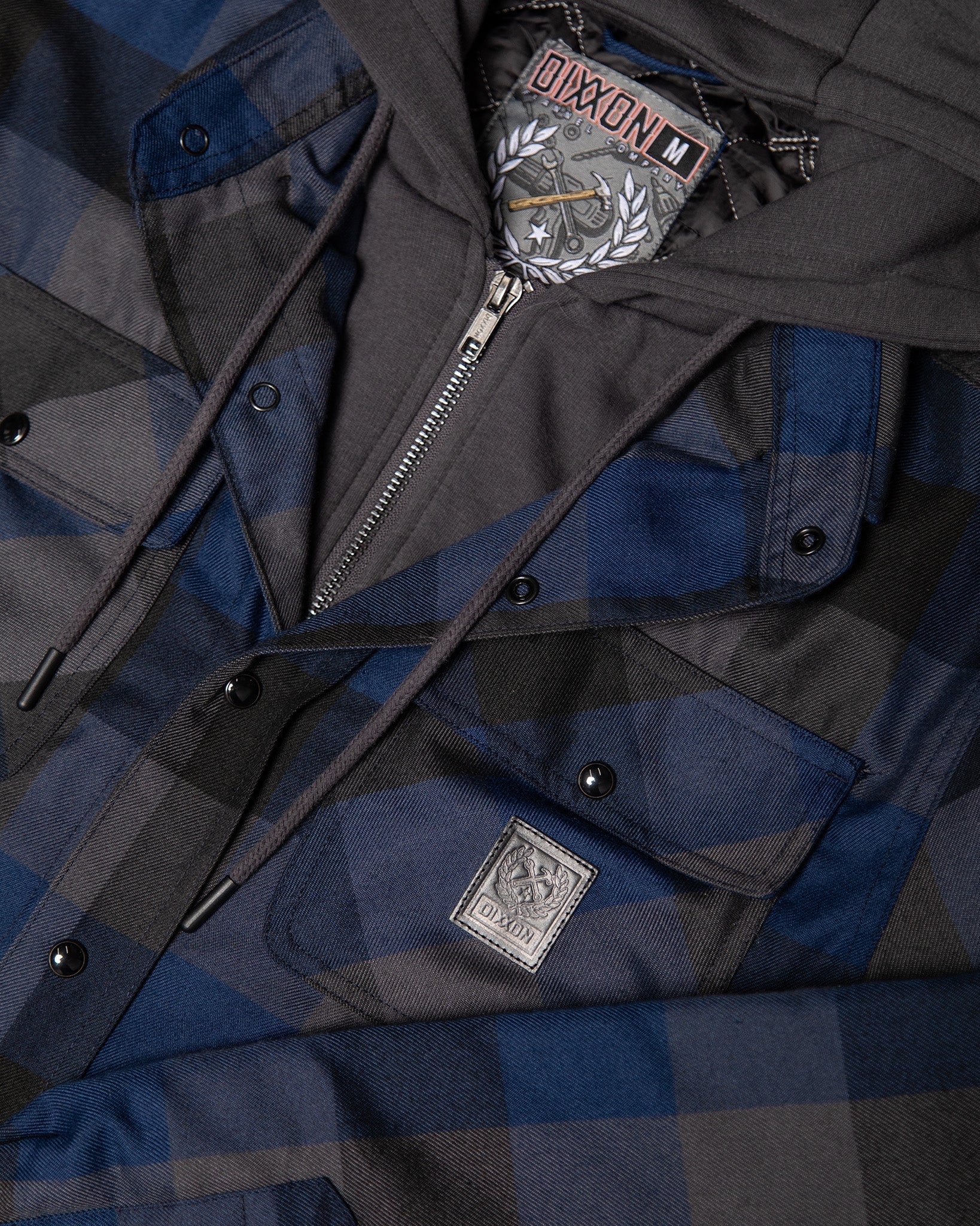 Overtime Hooded Flannel Jacket