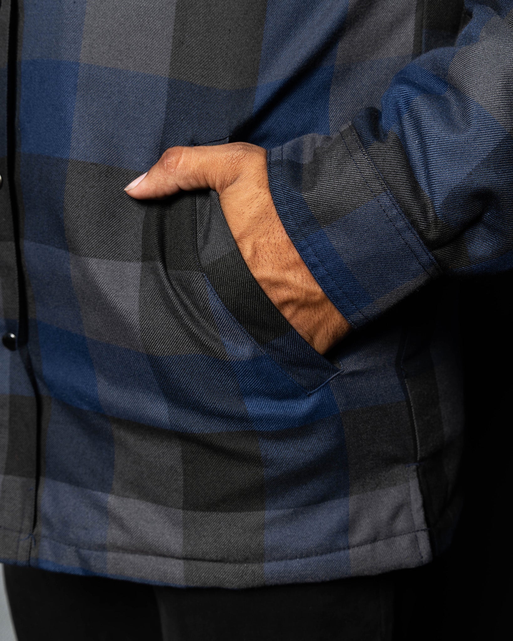 Overtime Hooded Flannel Jacket