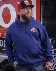 RWB Petrol Pullover Hoodie - Navy