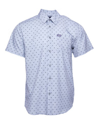 Salty Crest Party Shirt - Gray & Black