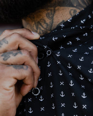 Salty Dog Party Shirt - Black & White