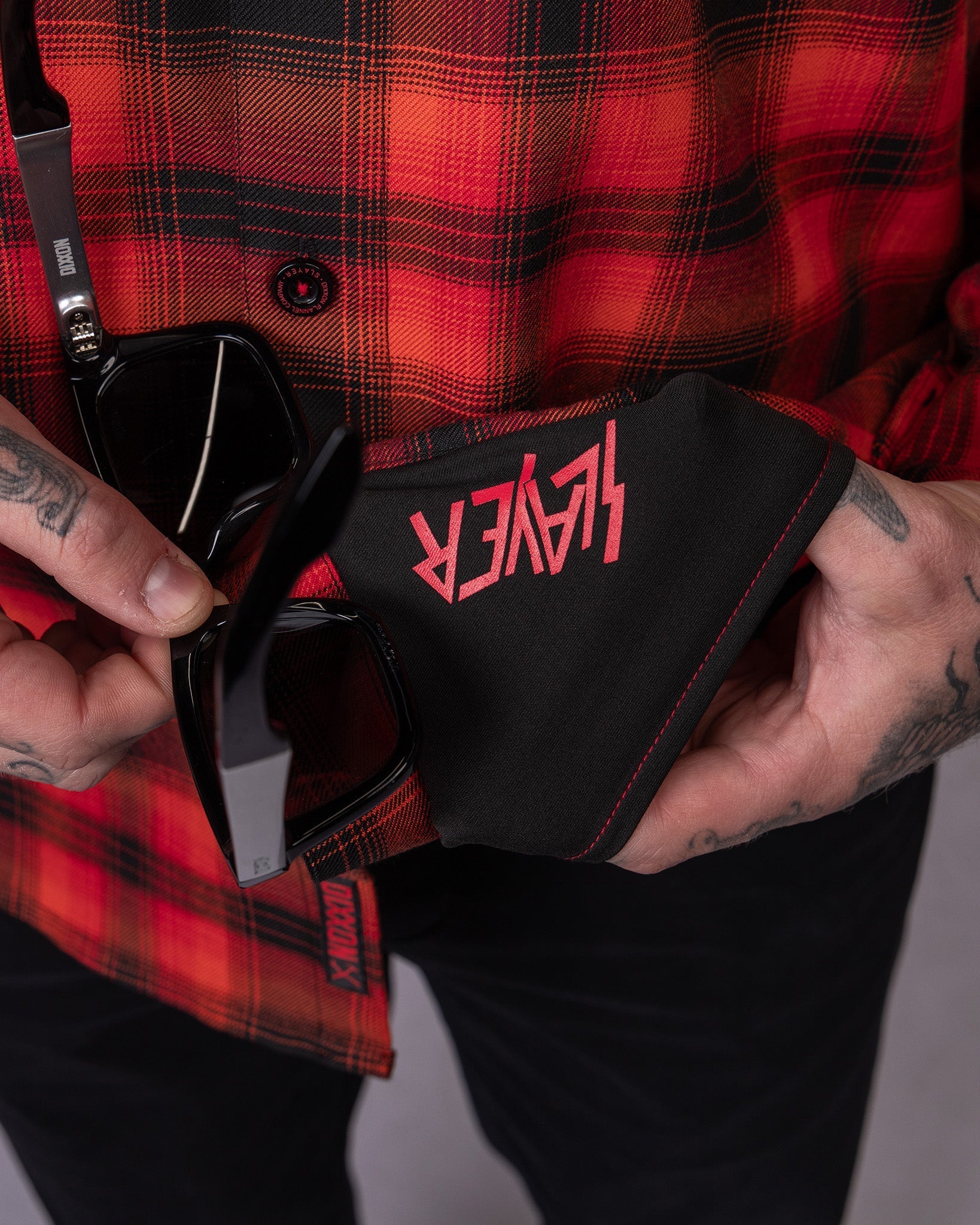 Slayer Hell Awaits Flannel