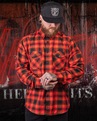 Slayer Hell Awaits Flannel