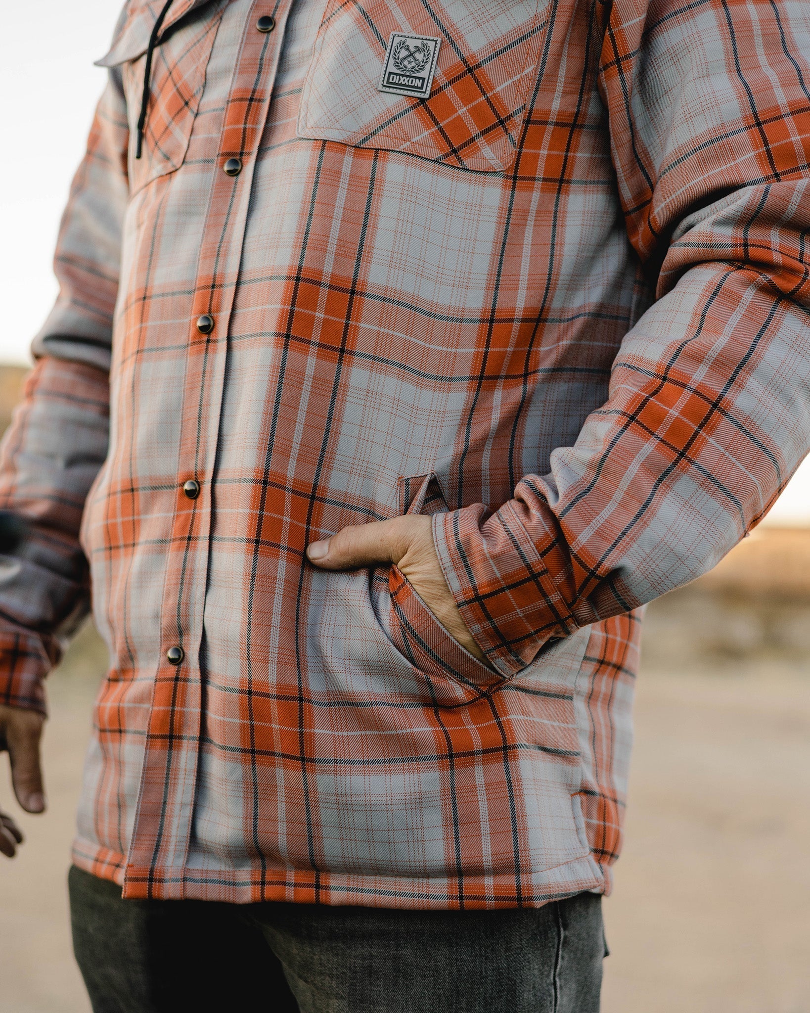 Superior Hooded Flannel Jacket