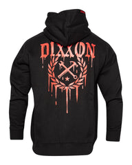 Terror Zip Up Hoodie - Black