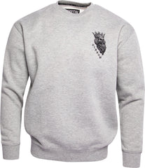 The King Crewneck Sweatshirt - Heather Gray