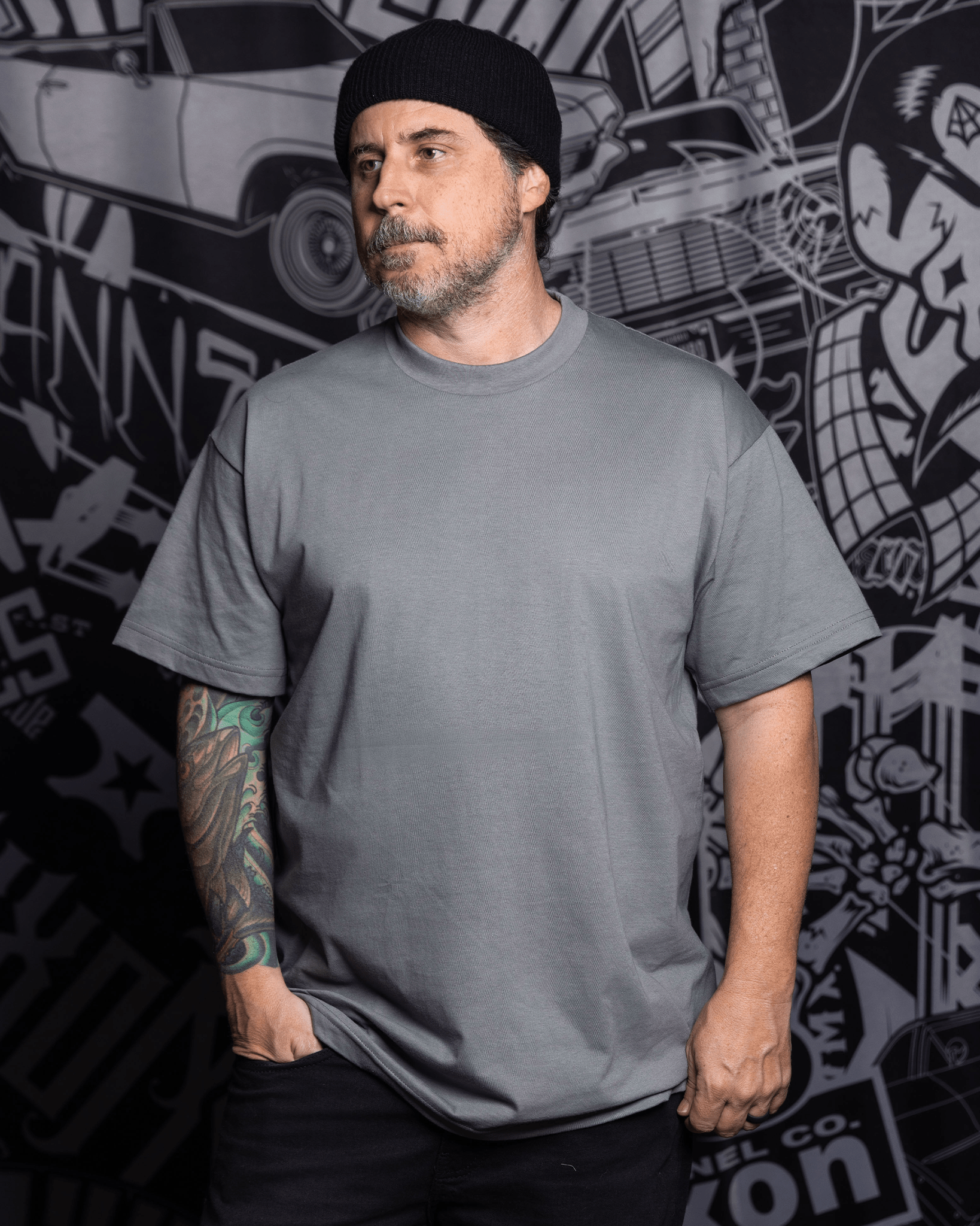 The Perfect Tee - Charcoal
