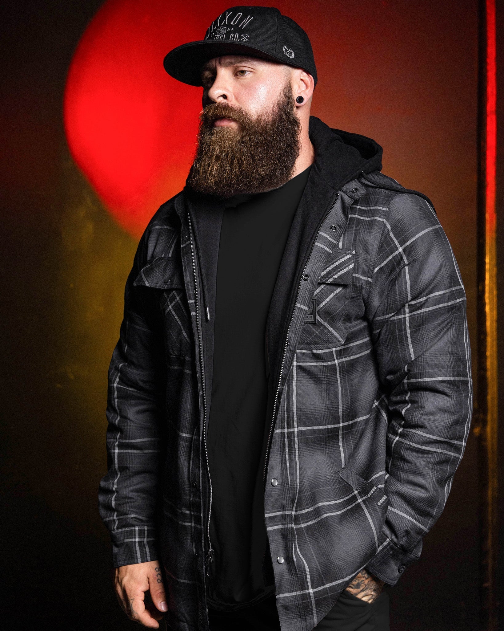 The Ritual Hooded Flannel Jacket