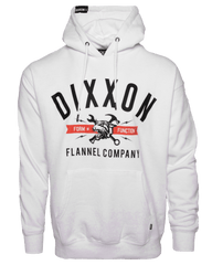 Tiger Pullover Hoodie - White