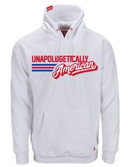 Unapologetically American Pullover Hoodie - White